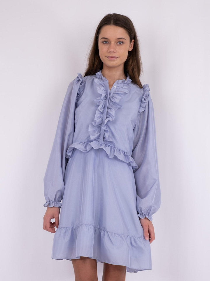 Zinka Solid Dress Light Blue | Kjoler | Smuk - Dameklær på nett