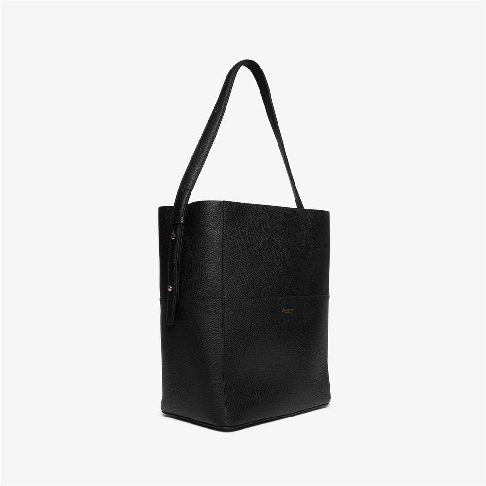Zoe Grained Leather Black | Accessories | Smuk - Dameklær på nett
