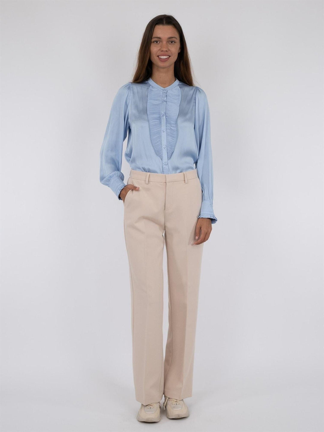 Zola Blouse Light Blue | Skjorter og bluser | Smuk - Dameklær på nett